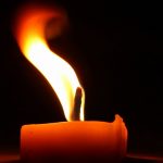 Poem: My candle-flicker has long hairs that prick & heal by U.A Edwardson