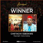 Chetachi Igbokwe Wins 2021 ANA Prize for Drama